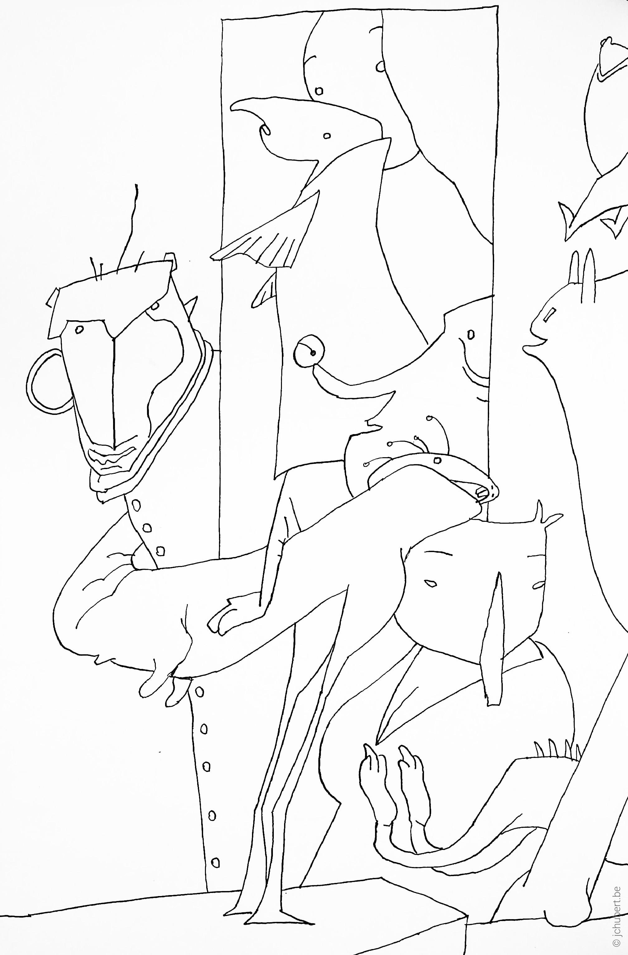 C-009-018--carnet--210--297--nb--figuratif--plume_encre--animal-croquis-monstre.jpg