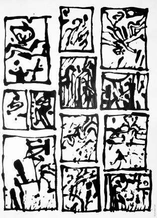 C-010-007--carnet--265--337--nb--abstrait--stylo_pinceau--cases-graffiti.jpg