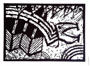 L-018--linogravures--280--210--nb--figuratif--plume_encre--monstre.jpg